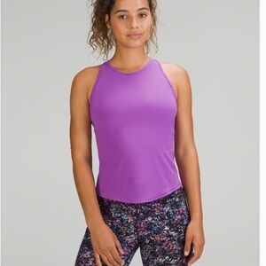 lululemon athletica Purple Tank Top - Size 4 - Like New